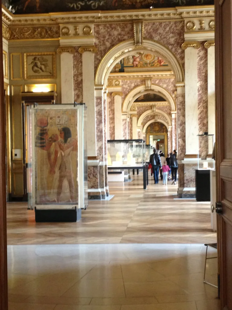 Inside the Louvre Museum, Paris