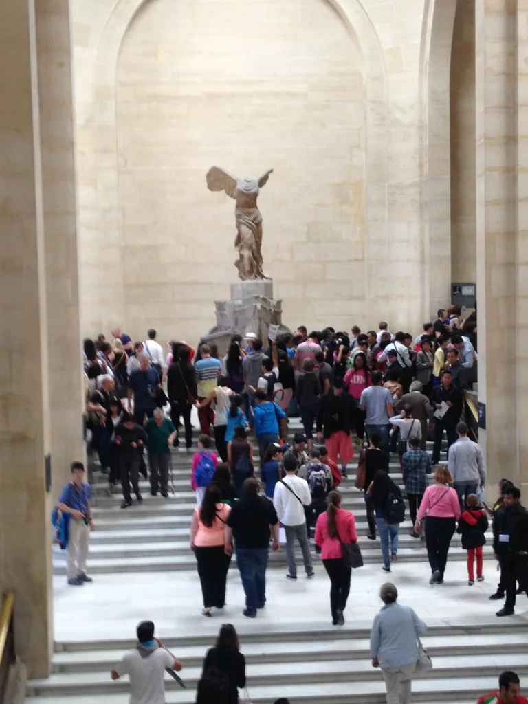 Inside the Louvre Museum, Paris