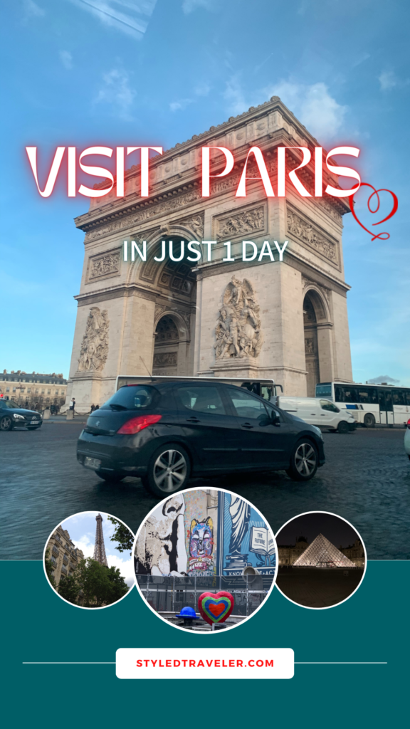 Visit Paris in 1 Day Pin