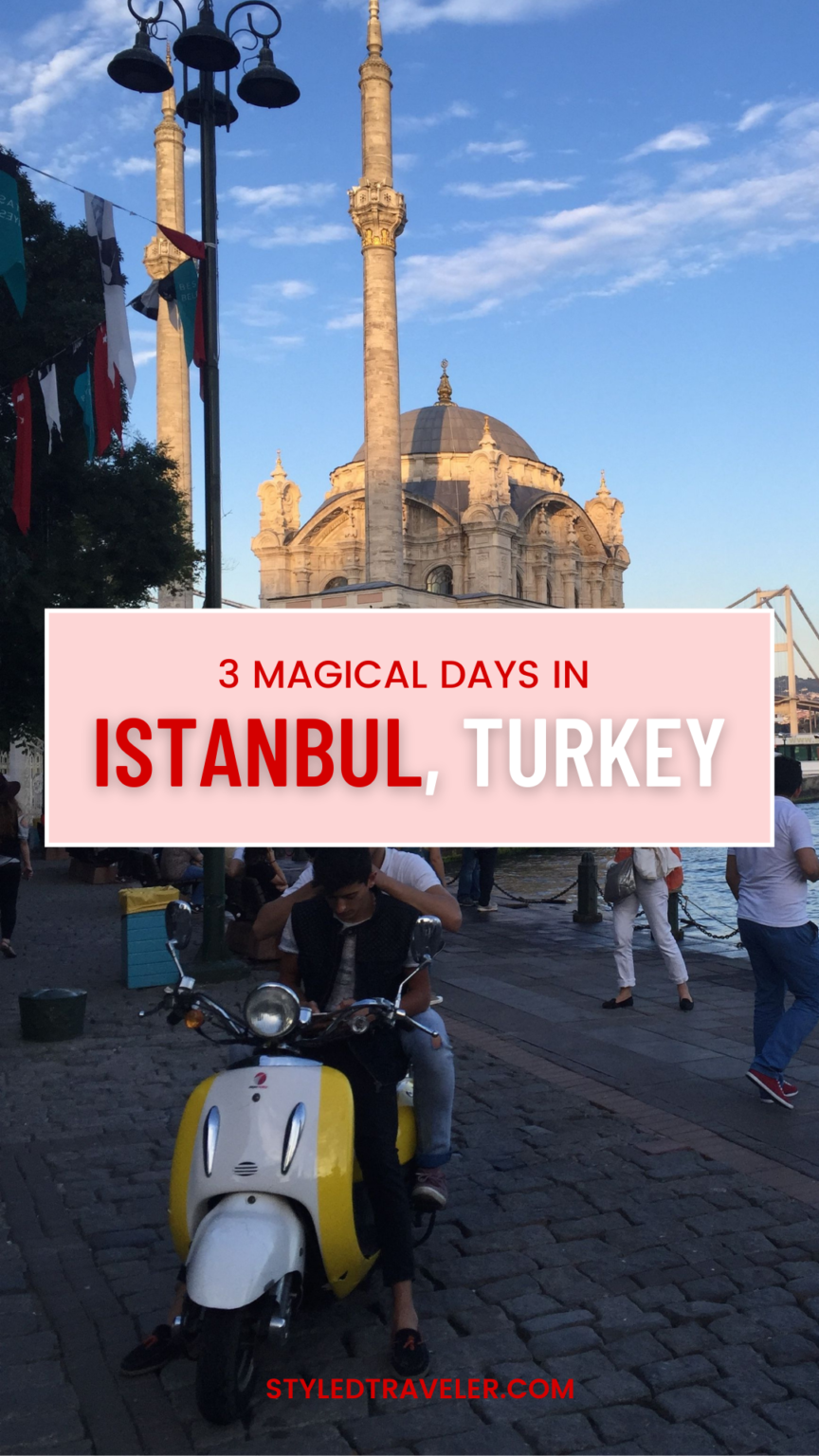 travel 3 days in istanbul