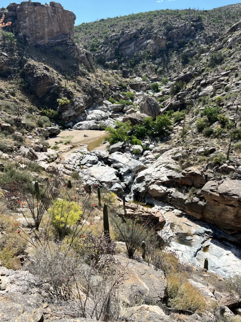 Tanque Verde Waterfalls Beach Hike