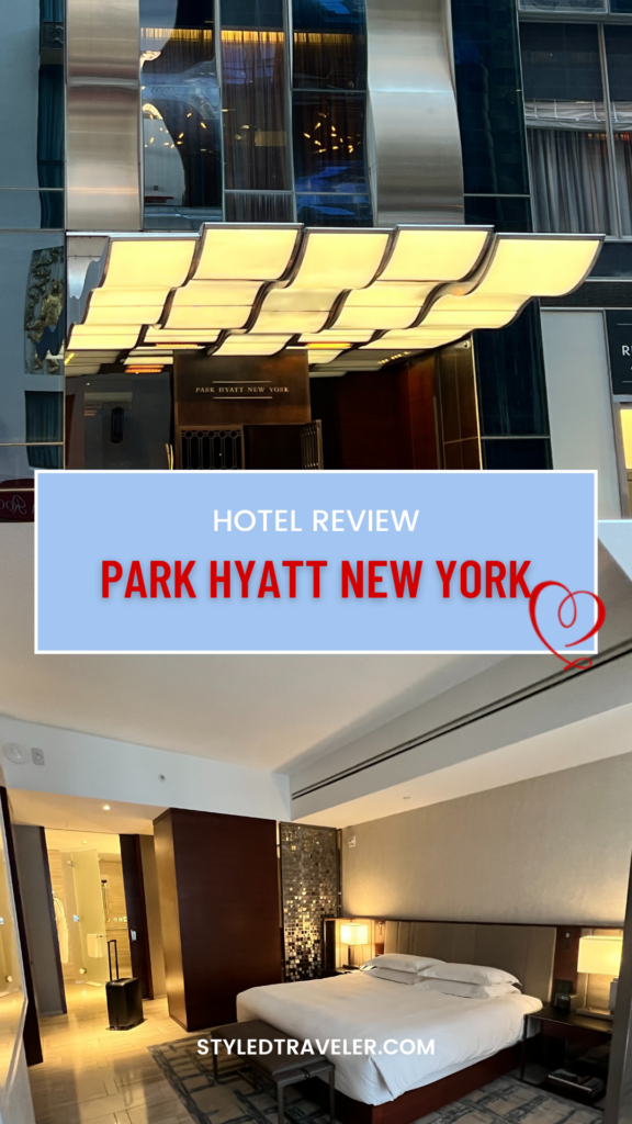 Park Hyatt Hotel Review Pin 1