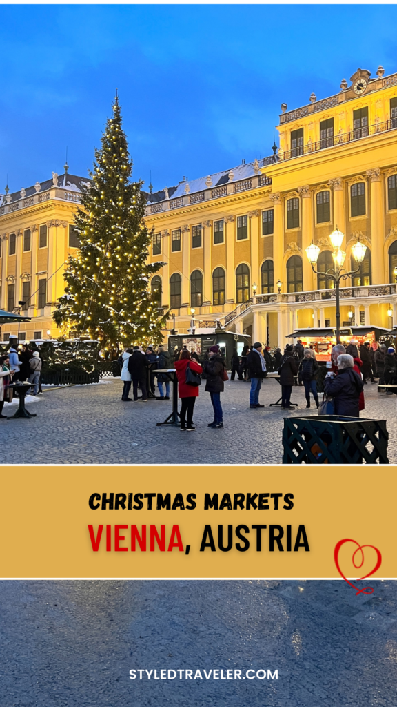 Christmas Markets Vienna Austria Pin 2