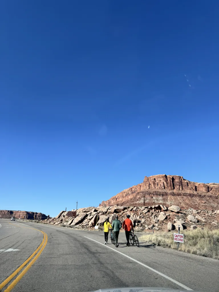 Biking Moab Utah