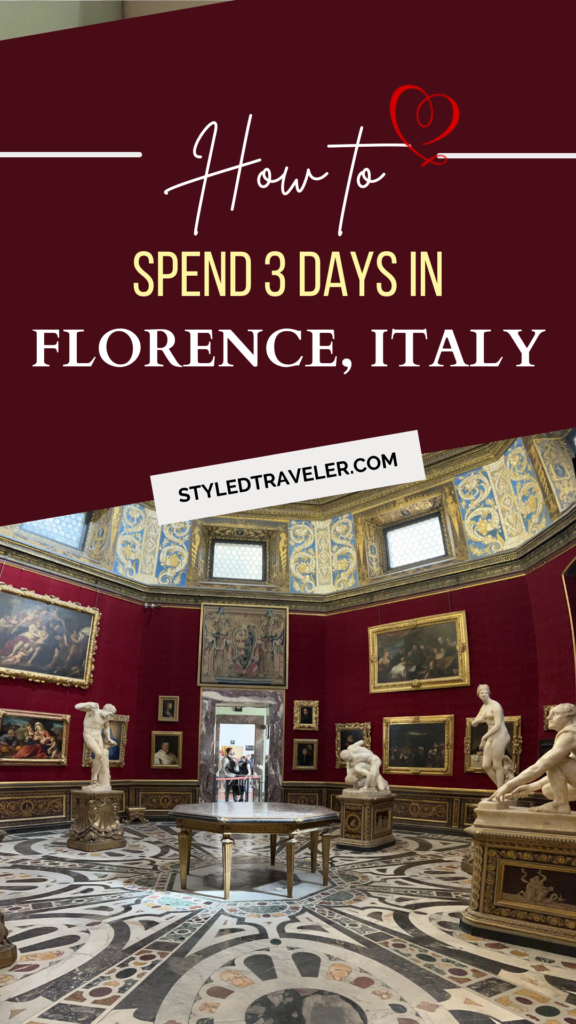 3 Days in Florence Pin 2